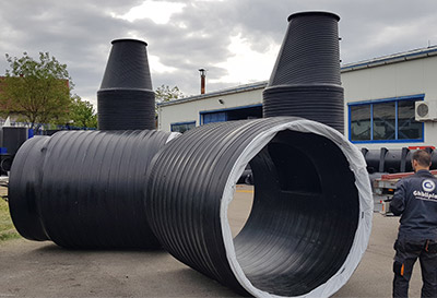 Sewer and hydrometric shafts - GHIBLIPLAST
