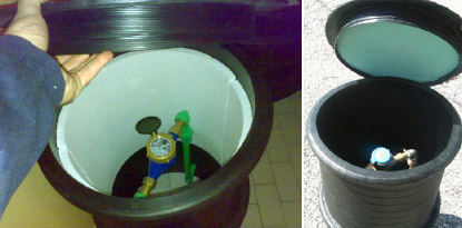 Sewer and hydrometric shafts - GHIBLIPLAST